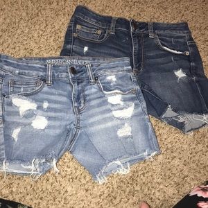 Size 2 AE shorts bundle